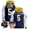 Men's Notre Dame Fighting Irish Orange Bowl Patch Pullover Hoodie - All Stitched