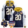 Men's Notre Dame Fighting Irish Orange Bowl Patch Pullover Hoodie - All Stitched