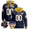 Notre Dame Fighting Irish Orange Bowl Patch Custom Pullover Hoodie - All Stitched