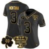 Women's Notre Dame Fighting Irish 2024 Sugar Bowl Gold Patch Vapor Limited Jersey V2 - All Stitched