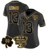 Women's Notre Dame Fighting Irish 2024 Sugar Bowl Gold Patch Vapor Limited Jersey V2 - All Stitched
