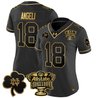 Women's Notre Dame Fighting Irish 2024 Sugar Bowl Gold Patch Vapor Limited Jersey V2 - All Stitched