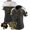 Women's Notre Dame Fighting Irish 2024 Sugar Bowl Gold Patch Vapor Limited Jersey V2 - All Stitched