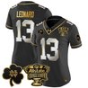 Women's Notre Dame Fighting Irish 2024 Sugar Bowl Gold Patch Vapor Limited Jersey V2 - All Stitched