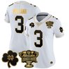 Women's Notre Dame Fighting Irish 2024 Sugar Bowl Gold Patch Vapor Limited Jersey V2 - All Stitched