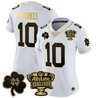 Women's Notre Dame Fighting Irish 2024 Sugar Bowl Gold Patch Vapor Limited Jersey V2 - All Stitched