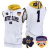 Men's Notre Dame Fighting Irish Orange Bowl Patch Sleeveless Hoodie - All Stitched