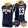 Men's Notre Dame Fighting Irish Orange Bowl Patch Sleeveless Hoodie - All Stitched