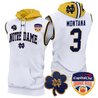 Men's Notre Dame Fighting Irish Orange Bowl Patch Sleeveless Hoodie - All Stitched