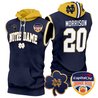 Men's Notre Dame Fighting Irish Orange Bowl Patch Sleeveless Hoodie - All Stitched