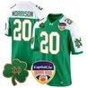 Men's Notre Dame Fighting Irish 2024 Orange Bowl Patch Game Jersey - All Stitched