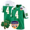 Men's Notre Dame Fighting Irish 2024 Orange Bowl Patch Game Jersey - All Stitched