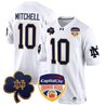 Men's Notre Dame Fighting Irish 2024 Orange Bowl Patch Game Jersey - All Stitched