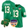 Men's Notre Dame Fighting Irish 2024 Orange Bowl Patch Game Jersey - All Stitched
