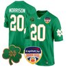 Men's Notre Dame Fighting Irish 2024 Orange Bowl Patch Game Jersey - All Stitched