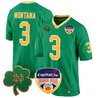 Men's Notre Dame Fighting Irish 2024 Orange Bowl Patch Game Jersey - All Stitched