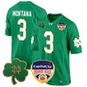 Men's Notre Dame Fighting Irish 2024 Orange Bowl Patch Game Jersey - All Stitched