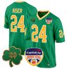 Men's Notre Dame Fighting Irish 2024 Orange Bowl Patch Game Jersey - All Stitched