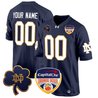 Notre Dame Fighting Irish 2024 Orange Bowl Patch Game Custom Jersey - All Stitched