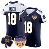 Men's Notre Dame Fighting Irish 2024 Orange Bowl Patch Vapor Elite Jersey - All Stitched