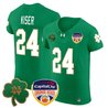 Men's Notre Dame Fighting Irish 2024 Orange Bowl Patch Vapor Elite Jersey - All Stitched