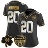 Women's Notre Dame Fighting Irish 2024 Orange Bowl Gold Patch Vapor Limited Jersey - All Stitched