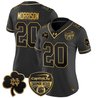 Women's Notre Dame Fighting Irish 2024 Orange Bowl Gold Patch Vapor Limited Jersey - All Stitched