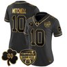 Women's Notre Dame Fighting Irish 2024 Orange Bowl Gold Patch Vapor Limited Jersey - All Stitched