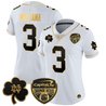 Women's Notre Dame Fighting Irish 2024 Orange Bowl Gold Patch Vapor Limited Jersey - All Stitched