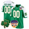 Notre Dame Fighting Irish 2024 Orange Bowl Patch Game Custom Jersey - All Stitched