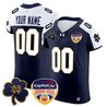 Notre Dame Fighting Irish 2024 Orange Bowl Patch Vapor Elite Custom Jersey - All Stitched