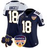 Women's Notre Dame Fighting Irish 2024 Orange Bowl Patch Vapor Limited Jersey - All Stitched