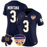 Women's Notre Dame Fighting Irish 2024 Orange Bowl Patch Vapor Limited Jersey - All Stitched