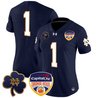 Women's Notre Dame Fighting Irish 2024 Orange Bowl Patch Vapor Limited Jersey - All Stitched