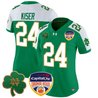 Women's Notre Dame Fighting Irish 2024 Orange Bowl Patch Vapor Limited Jersey - All Stitched