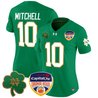 Women's Notre Dame Fighting Irish 2024 Orange Bowl Patch Vapor Limited Jersey - All Stitched