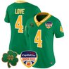 Women's Notre Dame Fighting Irish 2024 Orange Bowl Patch Vapor Limited Jersey - All Stitched
