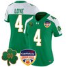 Women's Notre Dame Fighting Irish 2024 Orange Bowl Patch Vapor Limited Jersey - All Stitched