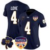 Women's Notre Dame Fighting Irish 2024 Orange Bowl Patch Vapor Limited Jersey - All Stitched