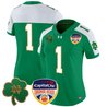 Women's Notre Dame Fighting Irish 2024 Orange Bowl Patch Vapor Limited Jersey - All Stitched