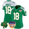 Women's Notre Dame Fighting Irish 2024 Orange Bowl Patch Vapor Limited Jersey - All Stitched