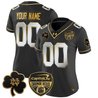 Notre Dame Fighting Irish 2024 Orange Bowl Gold Patch Vapor Limited Custom Jersey - All Stitched