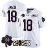 Men's Notre Dame Fighting Irish 2025 CFP Final Patch Vapor Limited Jersey - All Stitched