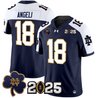 Men's Notre Dame Fighting Irish 2025 CFP Final Patch Vapor Limited Jersey - All Stitched