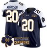 Men's Notre Dame Fighting Irish Playoff 2025 Sugar Bowl Champions Patch Vapor Limited Jersey - All Stitched