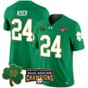 Men's Notre Dame Fighting Irish Playoff 2025 Sugar Bowl Champions Patch Vapor Limited Jersey - All Stitched