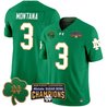 Men's Notre Dame Fighting Irish Playoff 2025 Sugar Bowl Champions Patch Vapor Limited Jersey - All Stitched