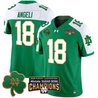 Men's Notre Dame Fighting Irish Playoff 2025 Sugar Bowl Champions Patch Vapor Limited Jersey - All Stitched