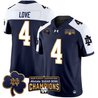 Men's Notre Dame Fighting Irish Playoff 2025 Sugar Bowl Champions Patch Vapor Limited Jersey - All Stitched