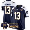 Men's Notre Dame Fighting Irish Playoff 2025 Sugar Bowl Champions Patch Vapor Limited Jersey - All Stitched
